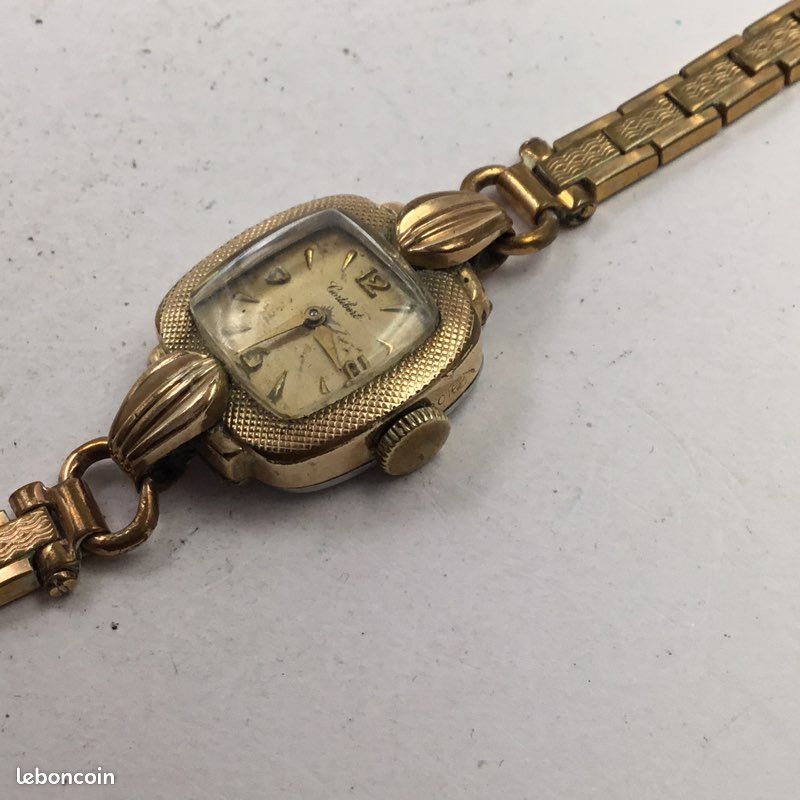 Montre Vintage BARBEZAT Swiss Made - Mécanique Manuelle Femme - Acier - Modèle Rare