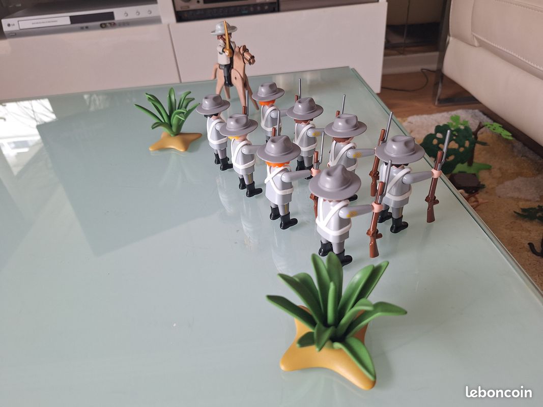 Playmobil Western - Soldato 5° Reggimento Fanteria Florida (usato)