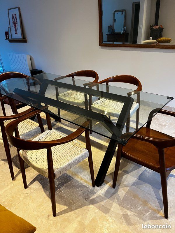Table à manger Habitat « Dublin » 200x90 (6/8 pers) (image 3)