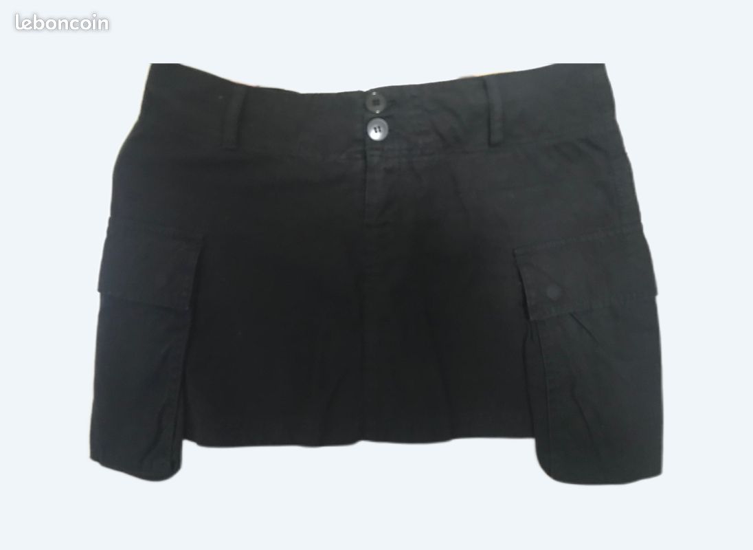 Jupe CHIPIE, noire T38, en TBE (image 1)
