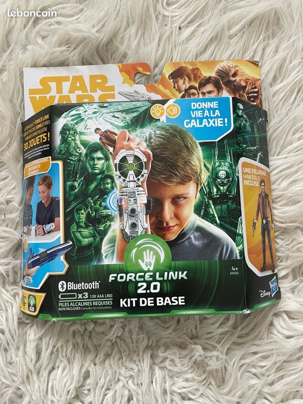 Jouet star wars LE BRACELET FORCE LINK avec figurine han solo neuf (image 1)