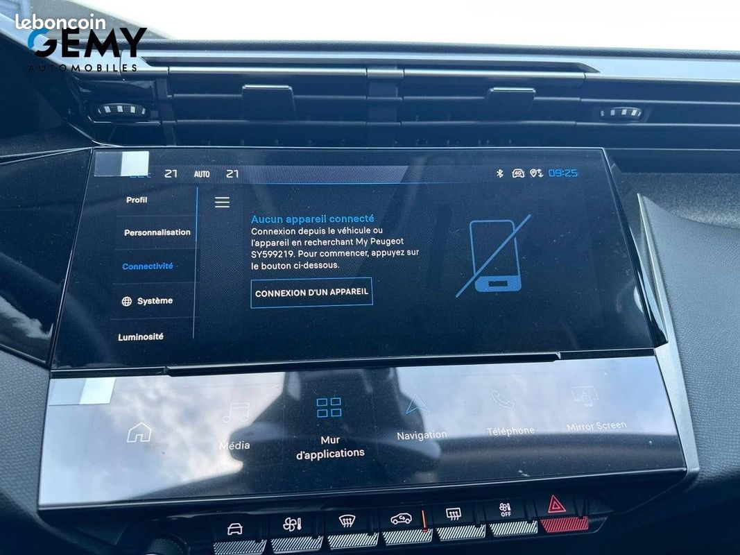 PEUGEOT 308 Plug-in Hybrid 195 ch e-DCS7 Allure (image 20)