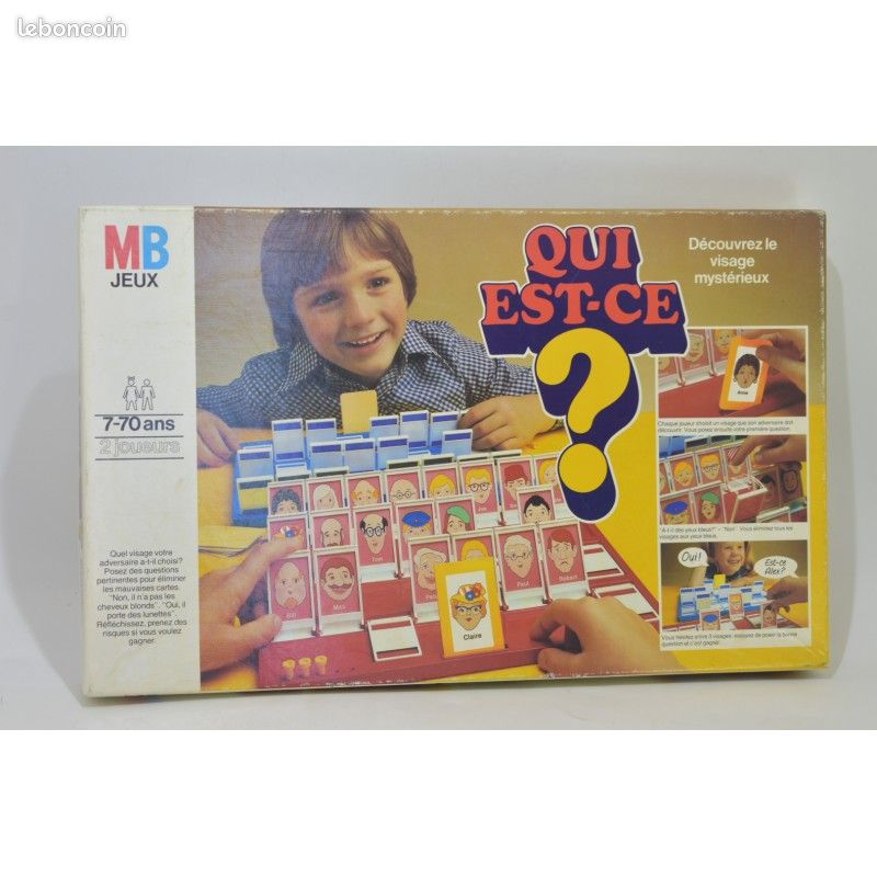Jeu de société qui est ce ? de MB