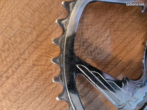 Axe Pédalier à Clavettes 128 Mm - Acier - Pour Vélo Vintage - Pièce Ancien Stock