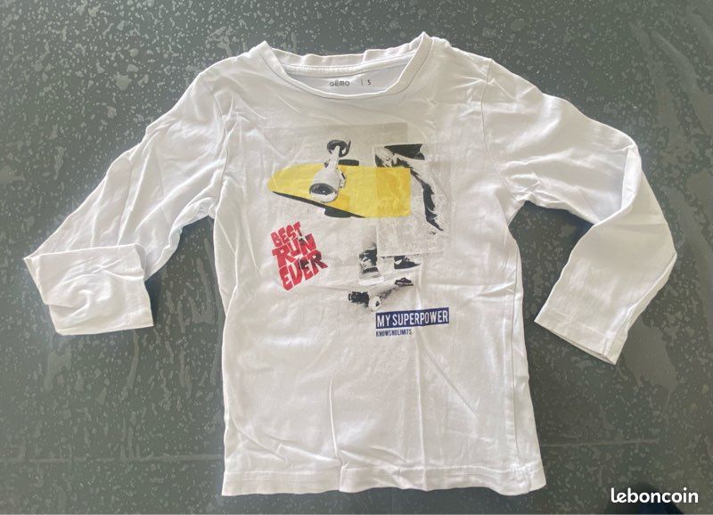 Lot 5 t shirts manches longues (image 5)