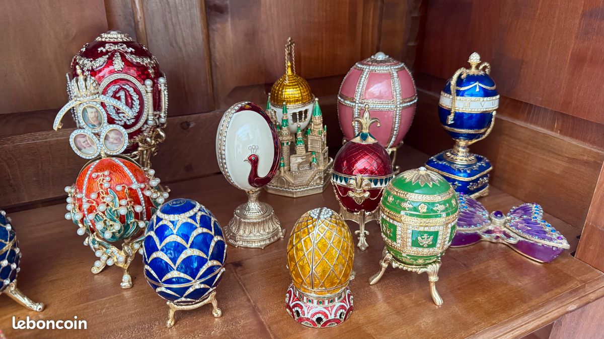 Réplique œuf impérial Fabergé (image 9)