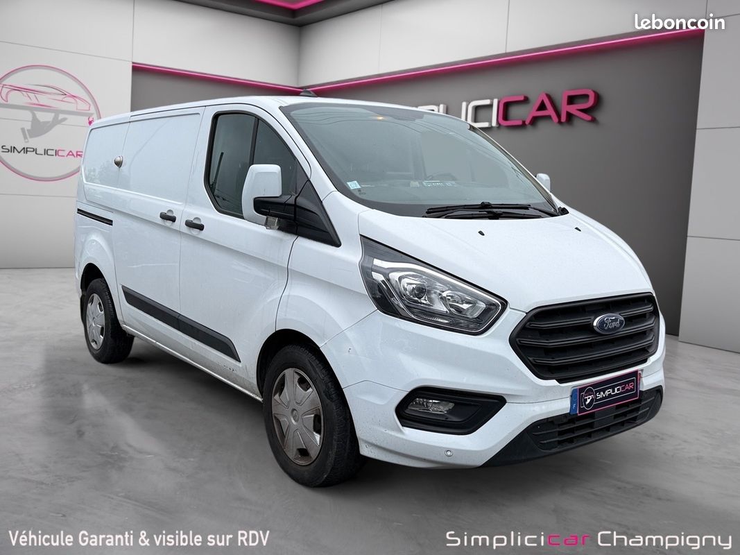 Ford transit custom fourgon 320 l1h1 2.0 ecoblue 130 bva trend business - tva récupérable - carplay - radar av/ar - climatisat (image 1)