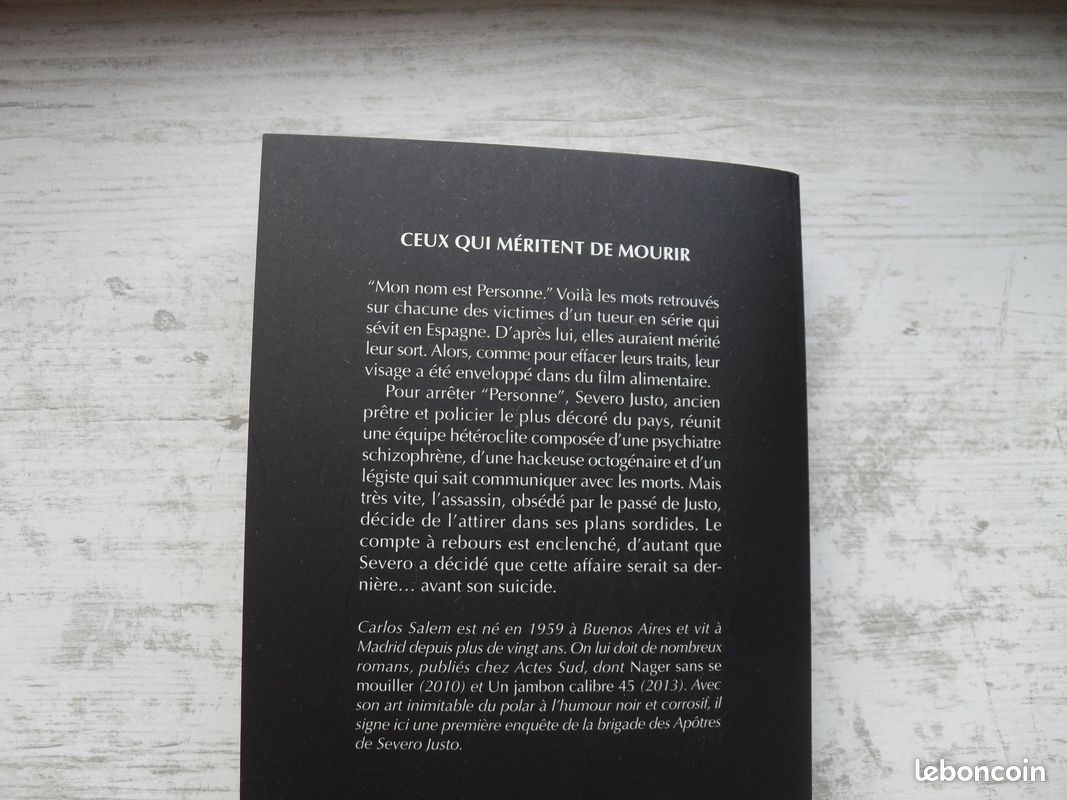 "Ceux qui méritent de mourir" de Carlos Salem (image 2)