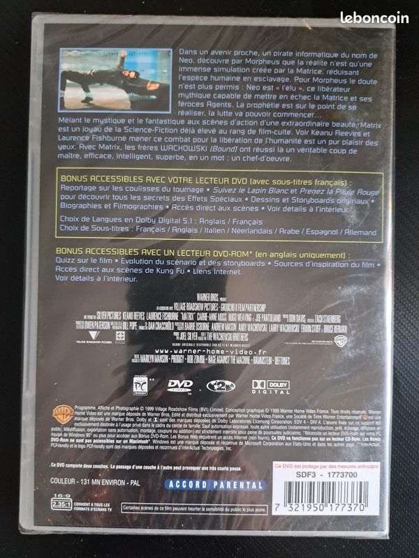 Trilogie Matrix (3 DVDs) (image 2)