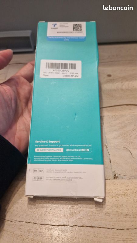 INIU Câble de charge rapide USB-C, 2 m/BSWH, Type C, en nylon, USB-A vers USB-C, pour Samsung S22 S21 Note 10 Google Pixel 7 iPad Pro Huawei Xiaomi 11 PS5 (17) (image 2)