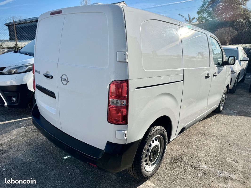NEUF ZERO KILOMETRE Opel Vivaro 2.0D 145ch BVA8 - 23.325 HT / 27.990 TTC - DISPO SUR PARC (image 2)