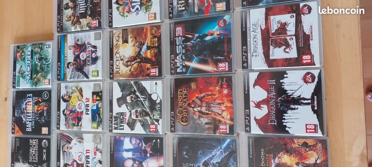 Lot jeux PS3 PlayStation (image 3)