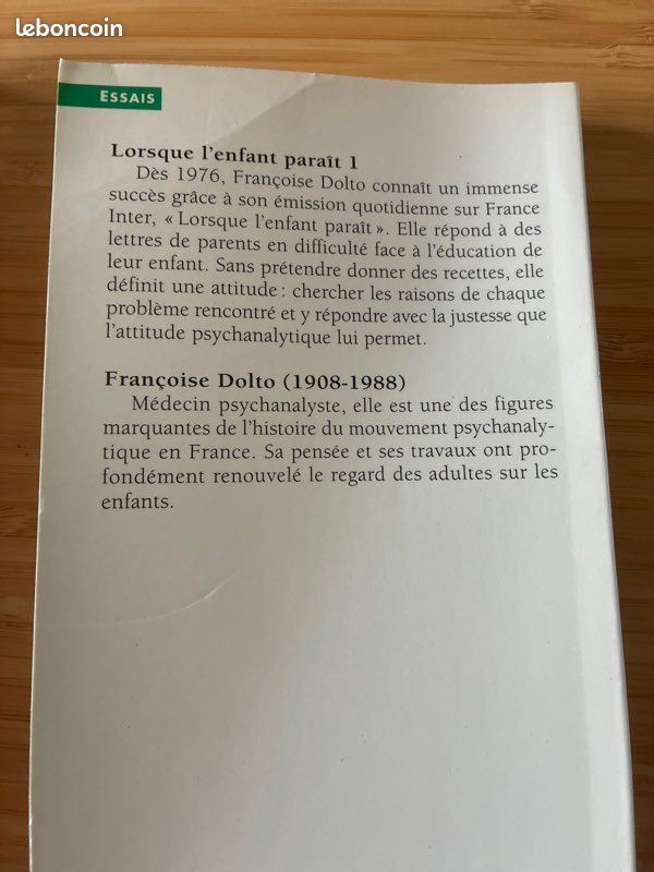 Lot de 5 livres de Françoise Dolto + un coffret de 3 films (image 5)
