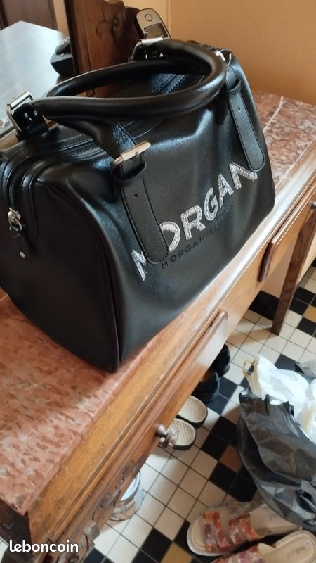 Sac à main Morgan de toi noir avec logo pailleté Accessoires