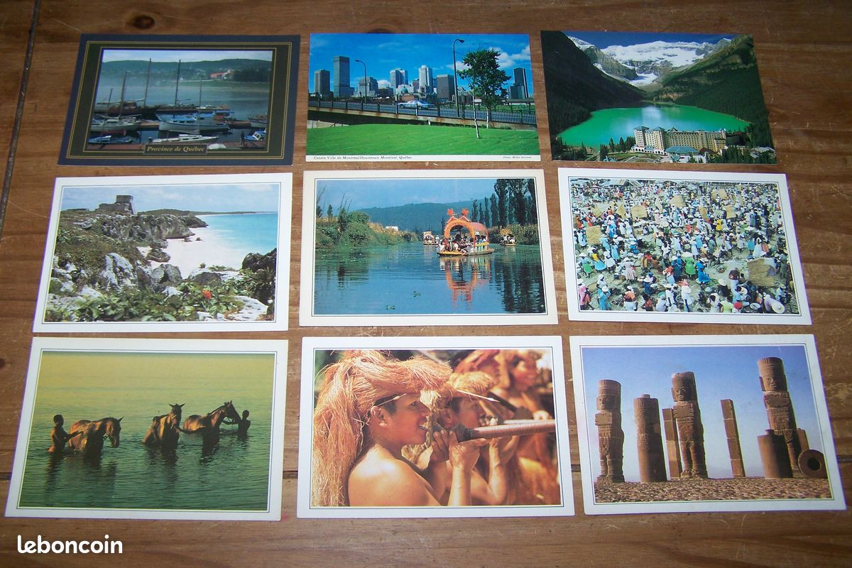 Cartes postales (8 vendues) tous thèmes en lot ou à l'unité (+ 92 doubles) (image 10)