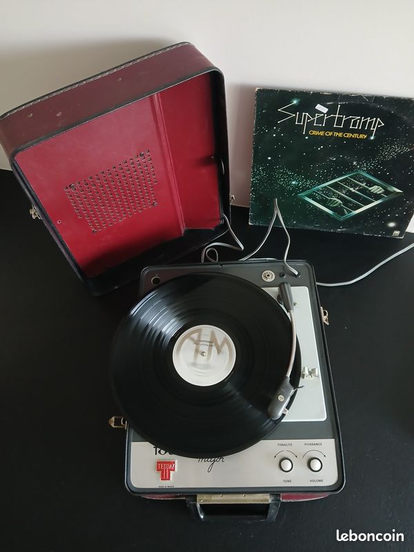 Tourne disques vintage TEPPAZ (image 3)