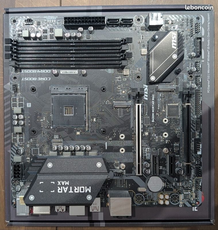 LOT ddr4 16go, Ryzen 5 3600, Carte mère B450M, Carte wifi (image 4)