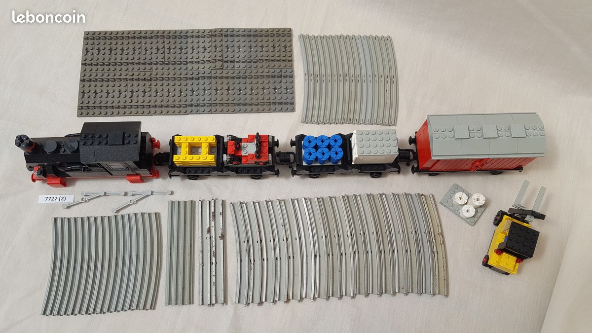Lego Train 12V - 7727 (Freight Steam Train) - Jeux & Jouets