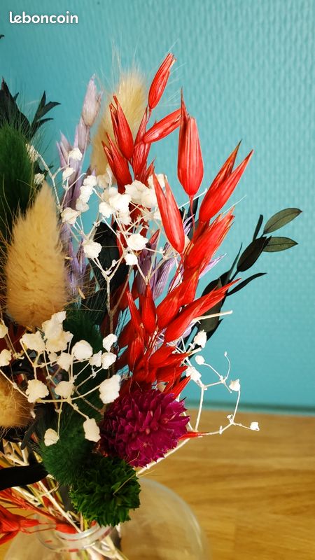 Fleurs séchées carafe (image 8)
