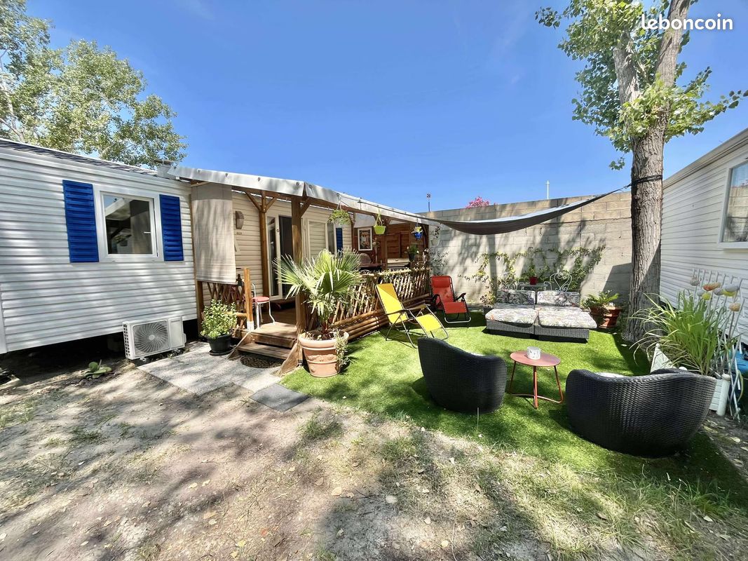 Mobil home 4/6 personnes Camping l&rsquo;Eden 5 Étoiles Piscine et Baln