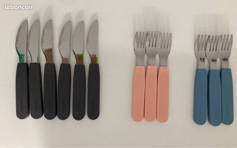 Filibabba - Lot de 12 couverts enfant (image 1)