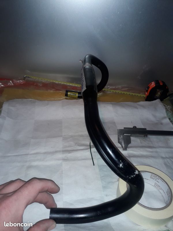 Guidon Vélo De Route ITM Tema Racing - Acier Chromé - Fabriqué En Italie