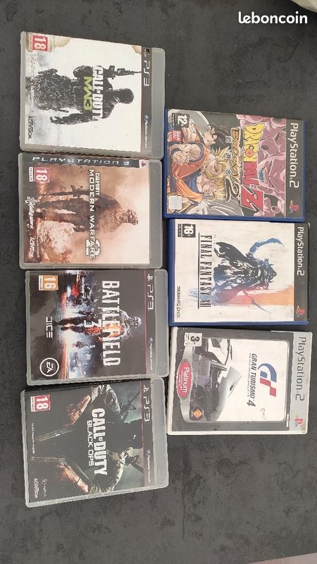 Jeux PS2 et PS3 (image 1)