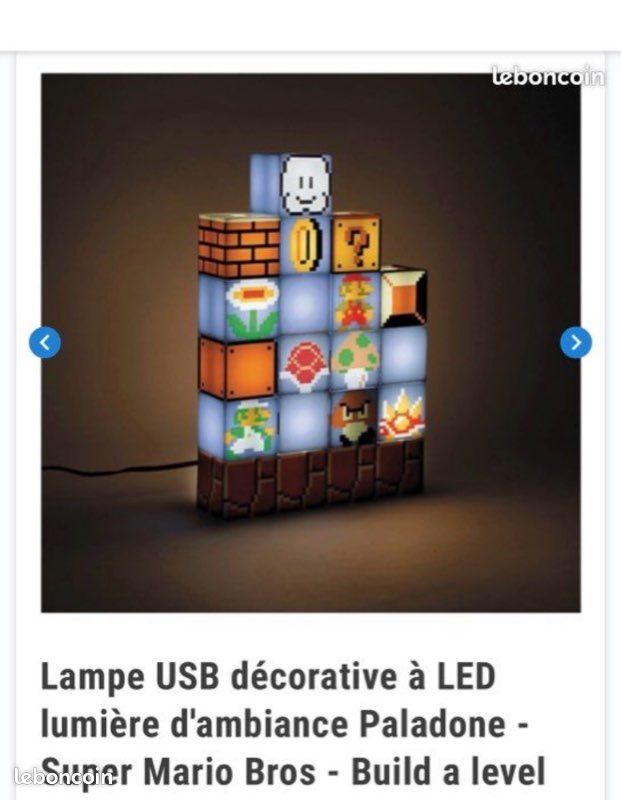SUPER MARIO - LUMIÈRE - ICONES