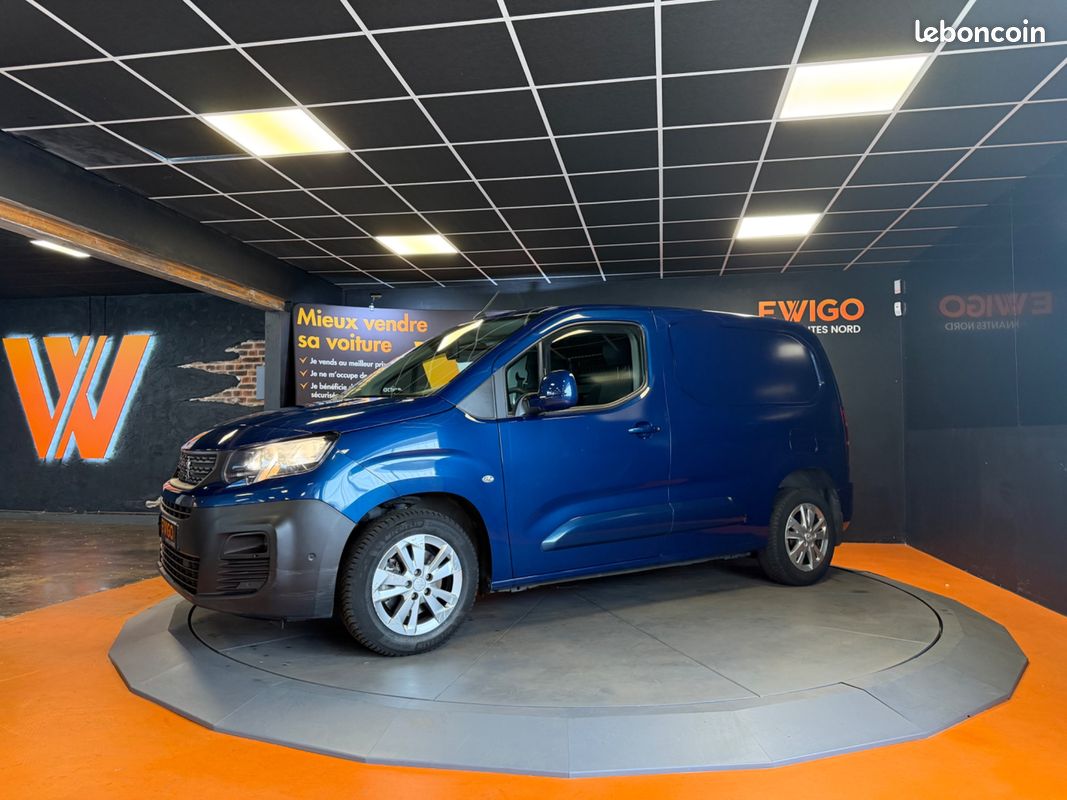 Peugeot partner vu fourgon 1.5 bluehdi 130 1000kg l1 m 10409 ht / attelage / caméra de recul (image 19)