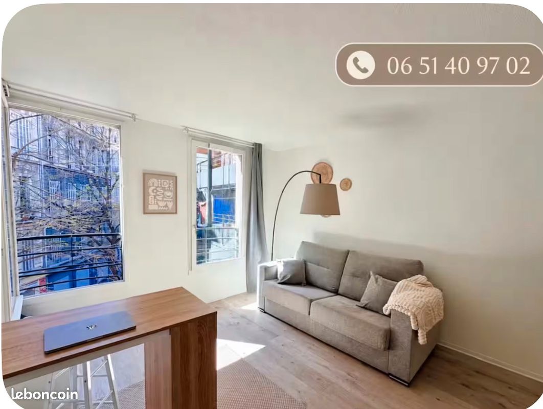 Appartement 1 pièce 23 m² · à Marseille · 23 m² · 900 €/mois