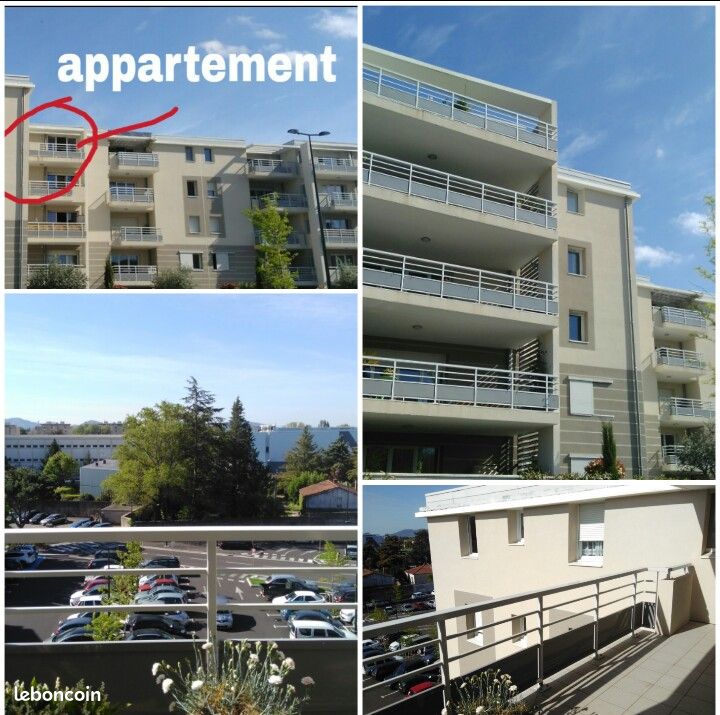 Appartement 2 pièces 46 m² · à Montélimar · 46,2 m² · 624 €/mois