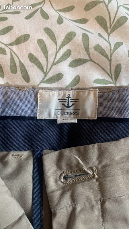 Vend pantalon été beige (image 4)