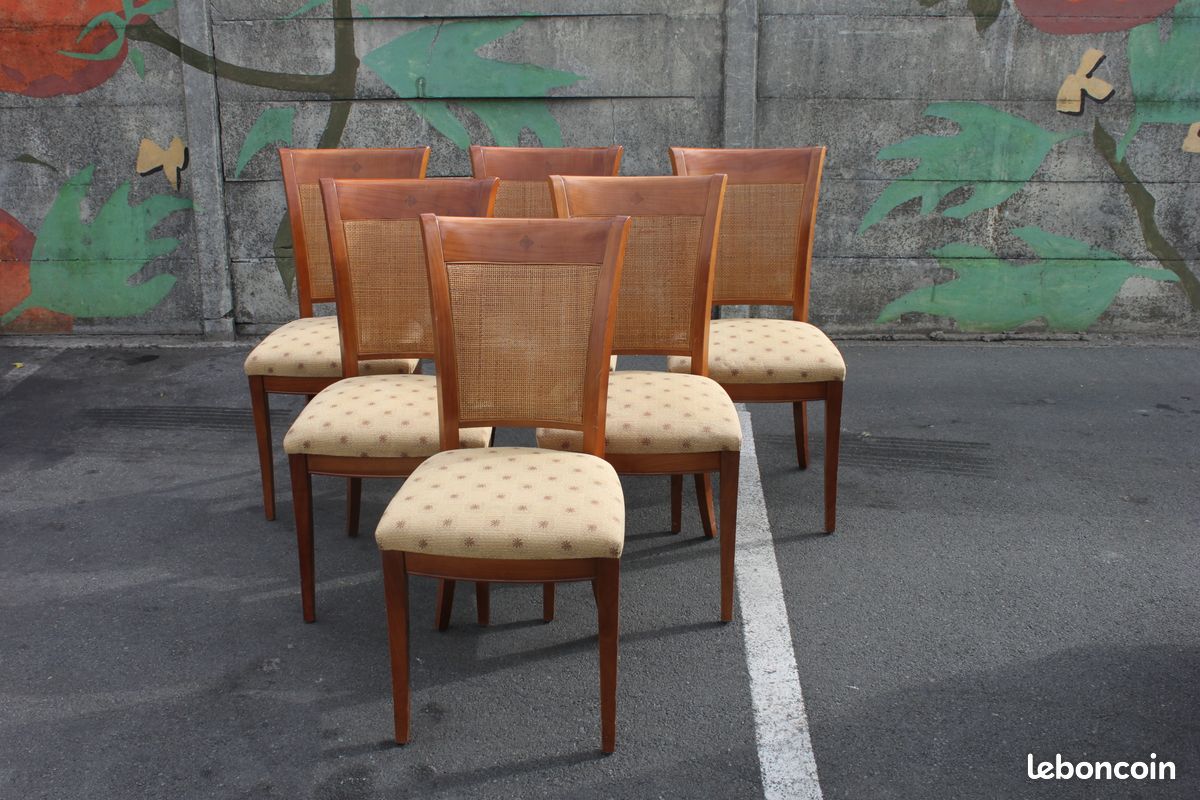 Chaise en merisier (image 1)