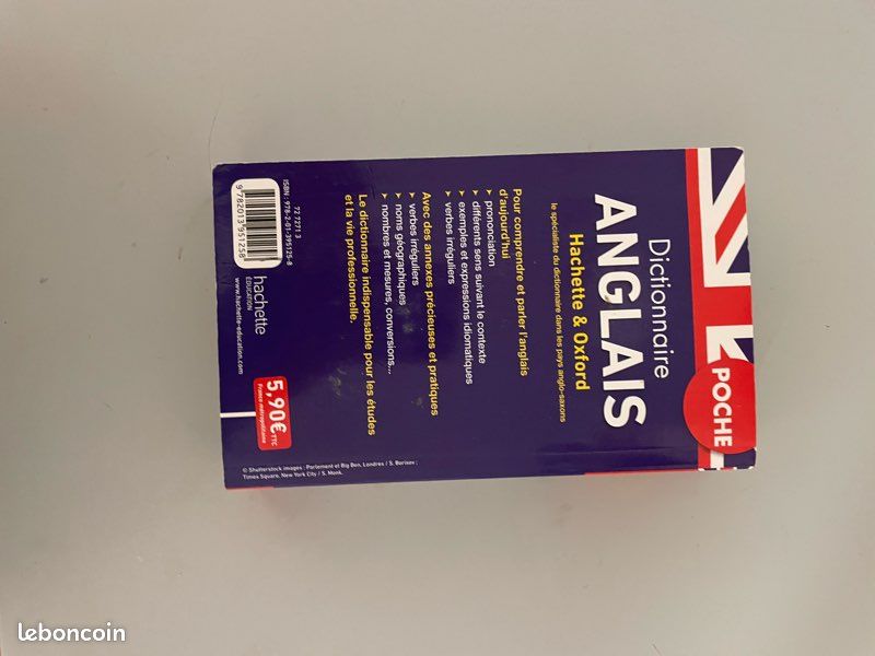 Dictionnaire anglais (image 2)