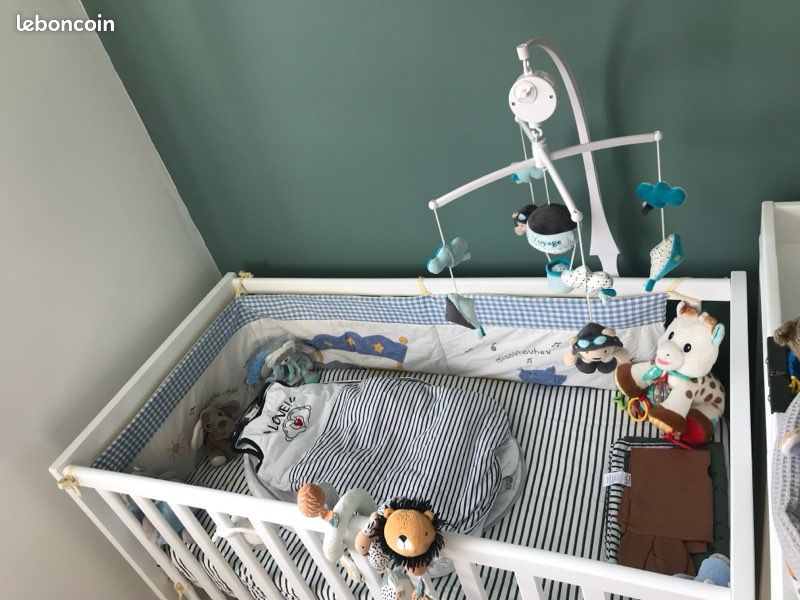 Lit bébé IKEA Sundvik et son matelas (image 2)