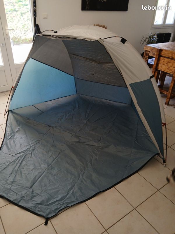 Abri De Plage RIO Beach – Tente Instantanée 9 Pieds, Pour 2 Personnes, Neuf En Boîte