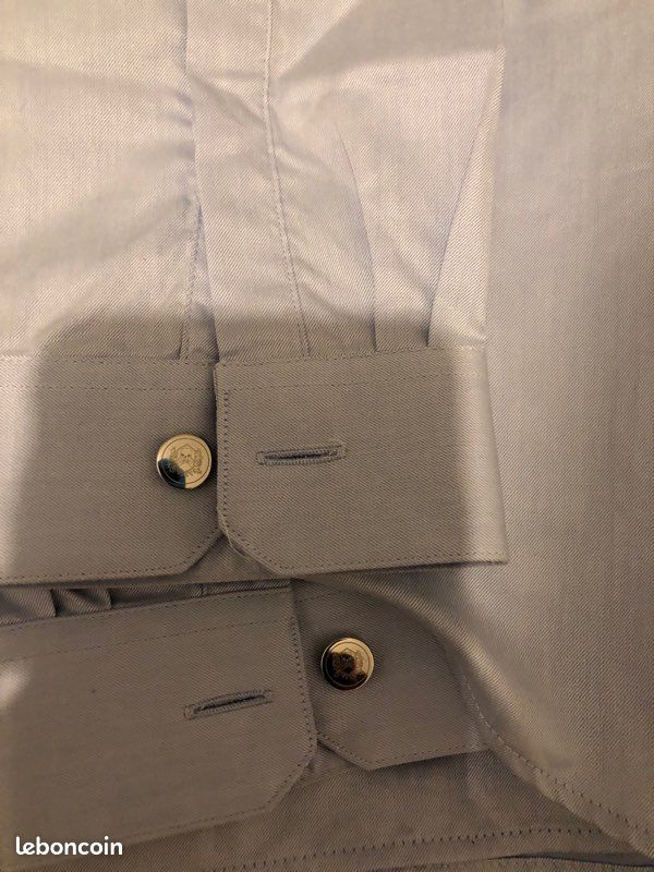 Chemise bleue the kooples en coton (image 2)