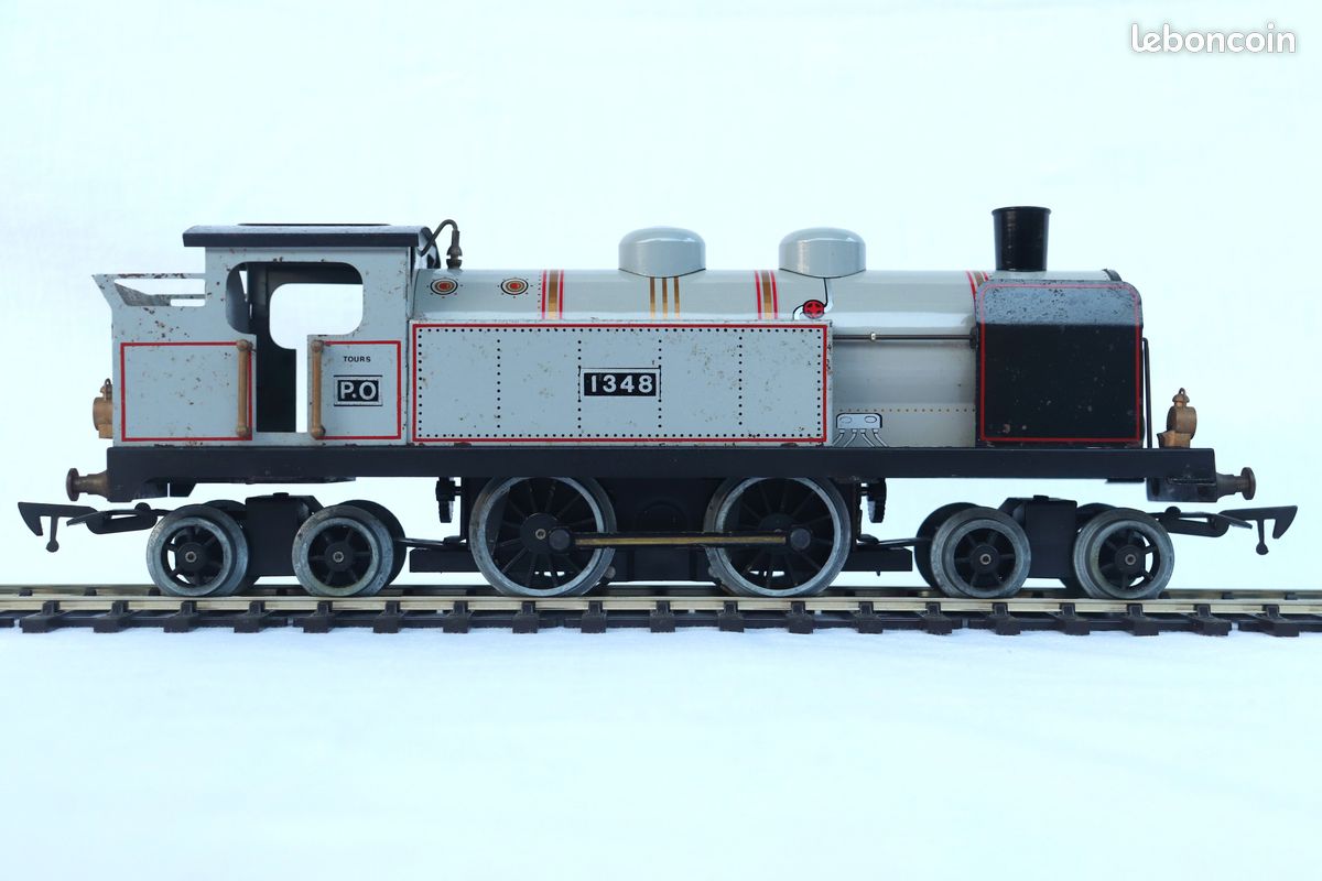 Locomotive à Vapeur ACE 222 NORD – Échelle 0, Version électrique, Collection