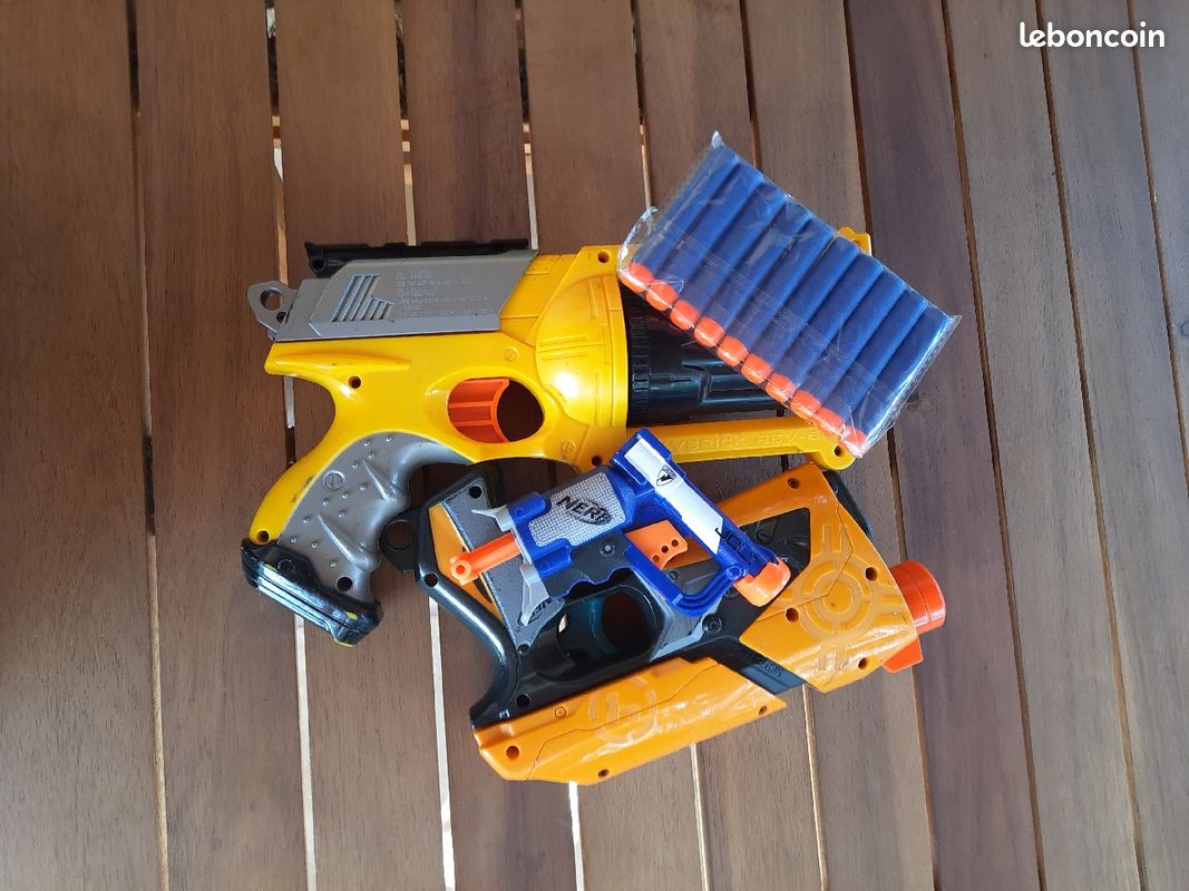 Lot de 3 pistolet nerf (image 1)