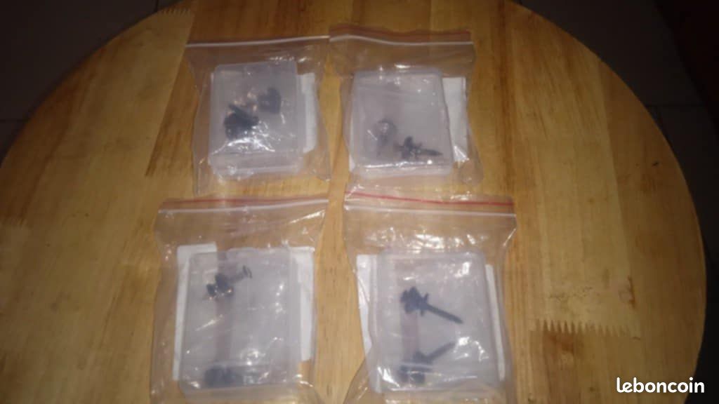 Serrures De Sangle De Guitare - 12 Pièces Métal Avec Vis Et Rondelles - Or, Argent, Noir - Pour Guitare, Basse, Ukulélé