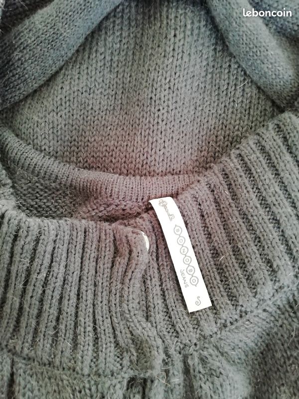 Gilet bleu Bonobo femme 36 (image 3)