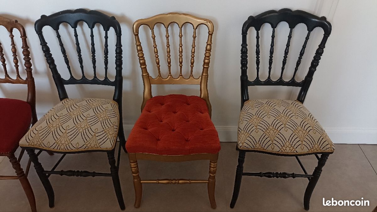 Chaises Vintage d'opéra (image 5)