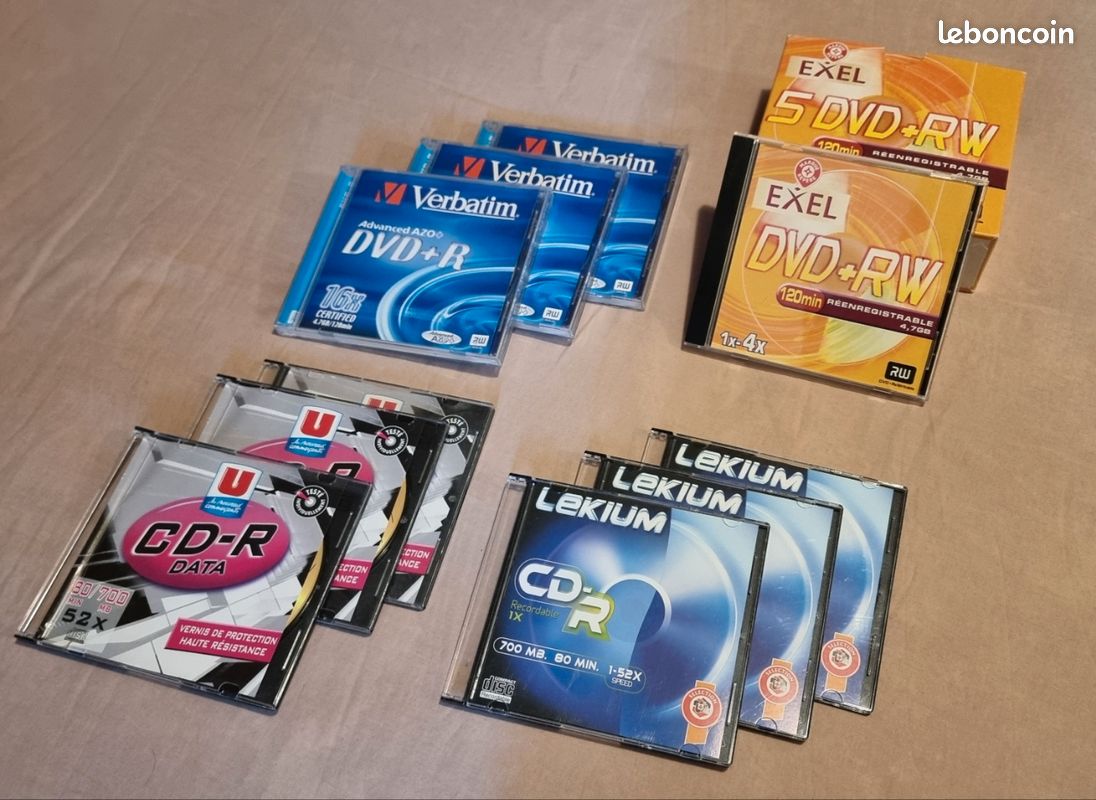 Lot de DVD-CD vierges (image 1)