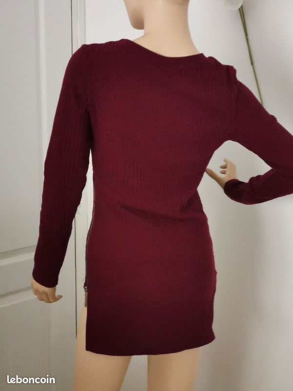 Pull bordeaux (image 2)