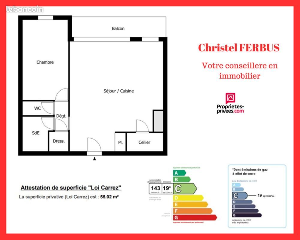 Appartement 2 pièces 55 m² · à Sevran · 55 m² · 114 900 €