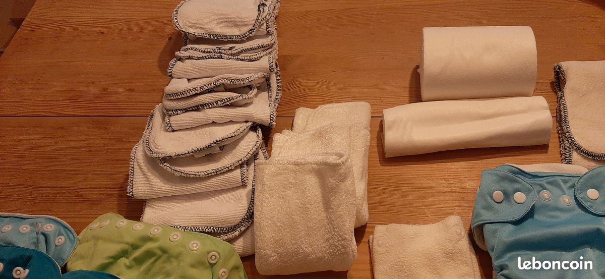 Lot couches lavables petit dessous (image 4)