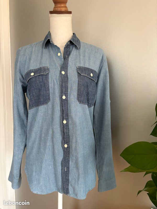 Chemise en jean - Sandro - Taille S (image 2)