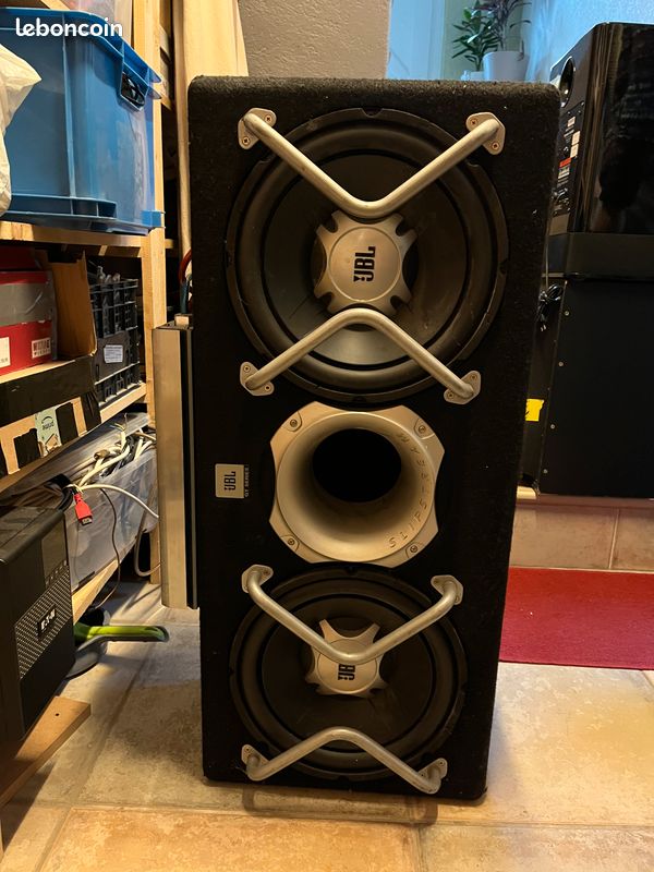 Ensemble caisson JBL double + ampli (image 1)