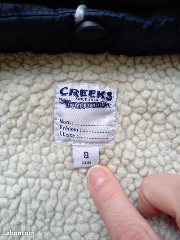 Manteau creeks 8 ans (image 3)
