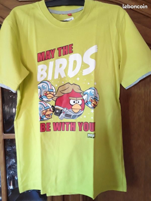 T-shirt angry birds 12 ans (image 1)